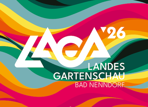 Logo der Landesgartenschau Bad Nenndorf 2026